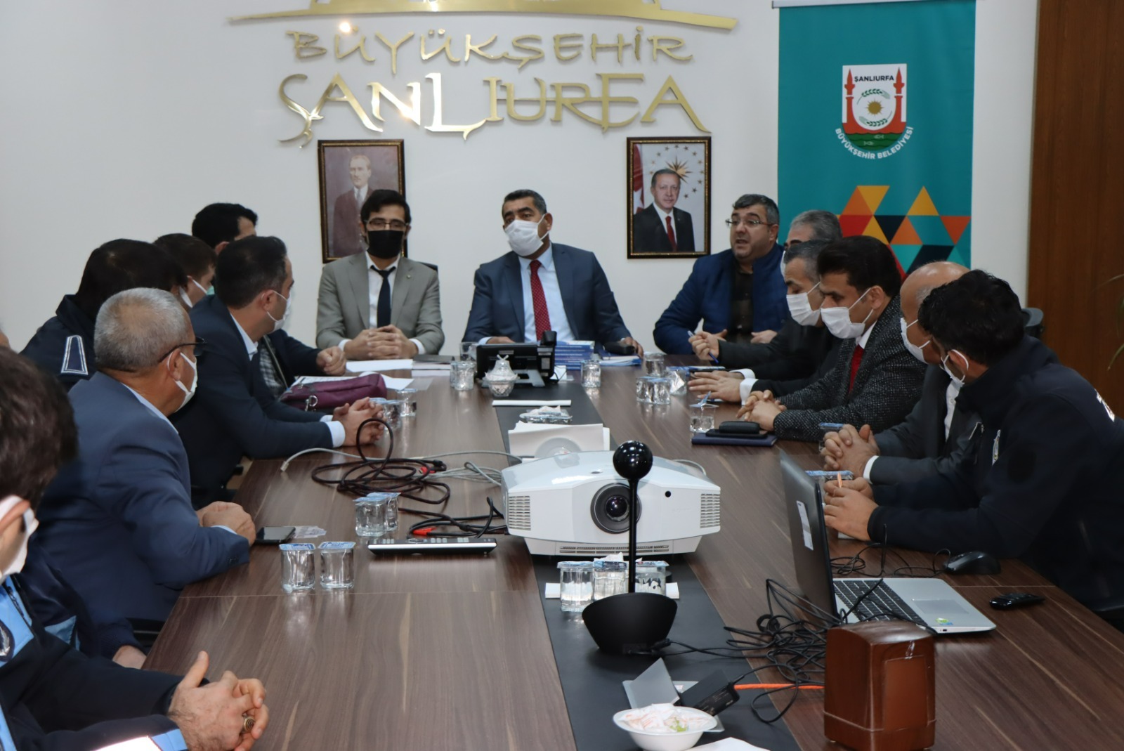 ŞANLIURFA BÜYÜKŞEHİR BELEDİYESİ ZABITA KOORDİNASYON TOPLANTISI YAPILDI