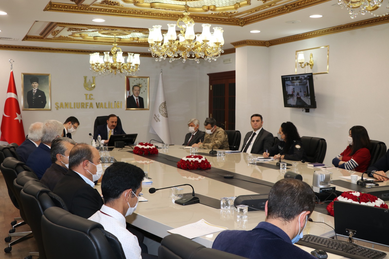 Şanlıurfa Kamu Kurumları Değerlendirme Toplantısı Yapıldı