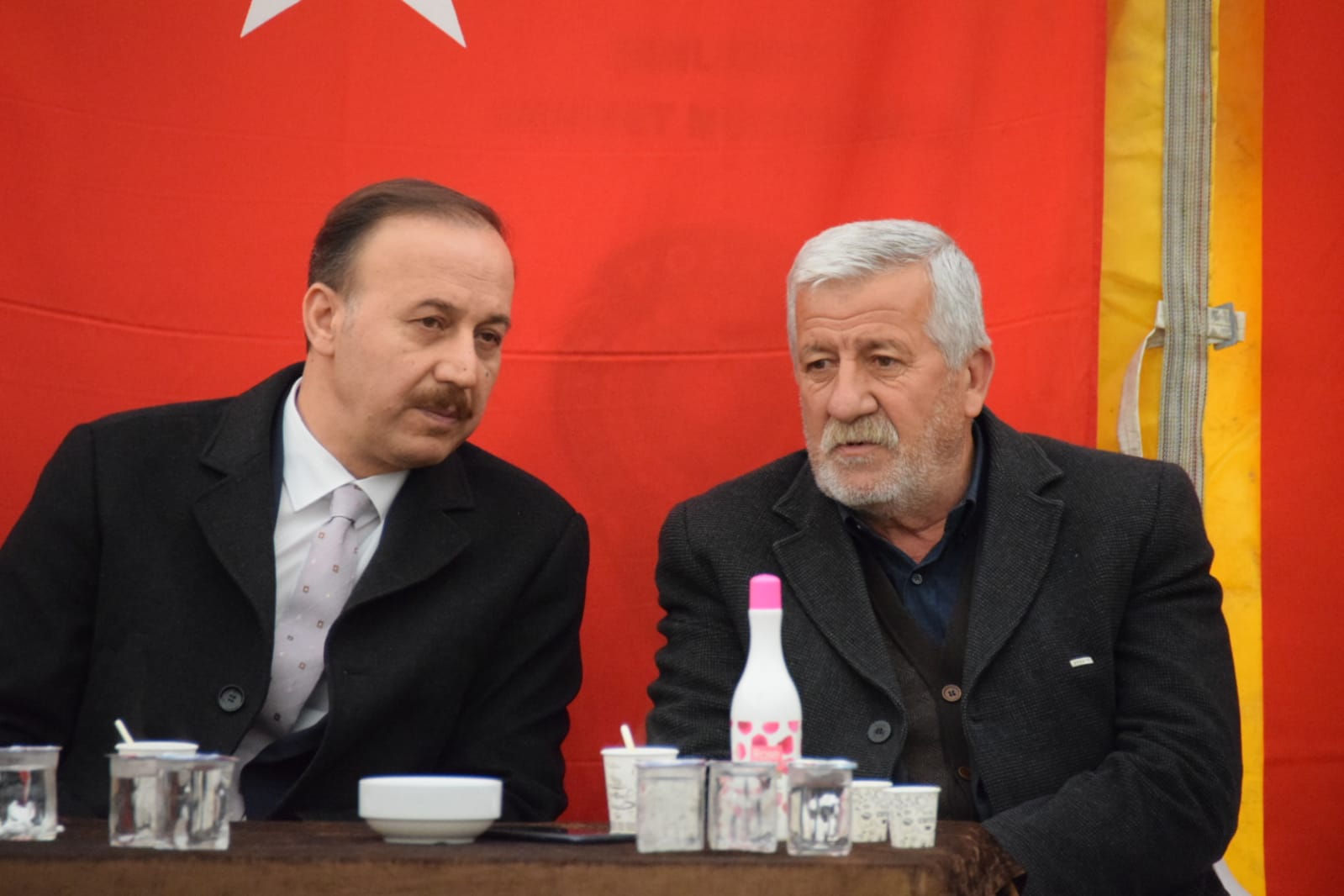 Şehit Polisler İçin Taziye Çadırı Kuruldu