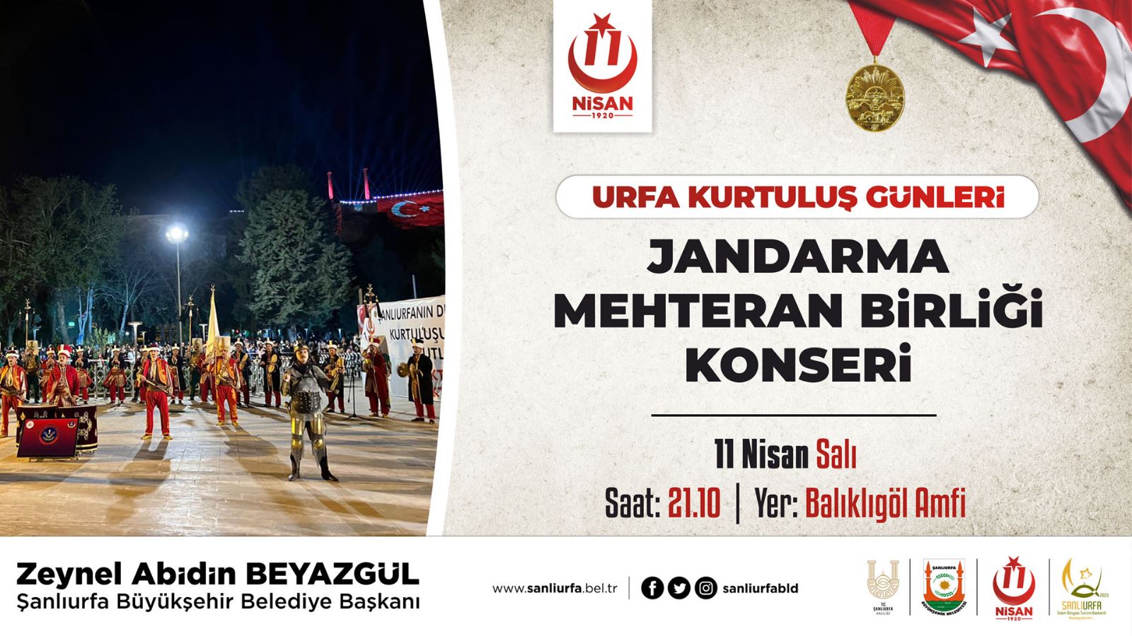 <strong>ŞANLI KURTULUŞ PROGRAMINDA JANDARMA MEHTER VE MERASİM GÖSTERİSİ</strong>