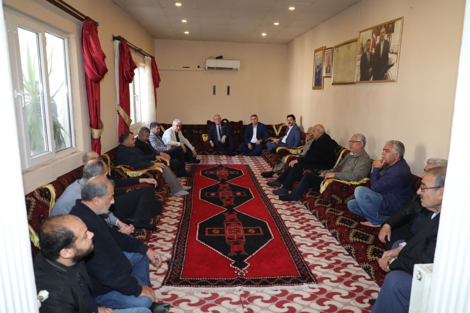 CHP Adayı Av. Müslüm Akalın Şeddadileri ziyaret etti