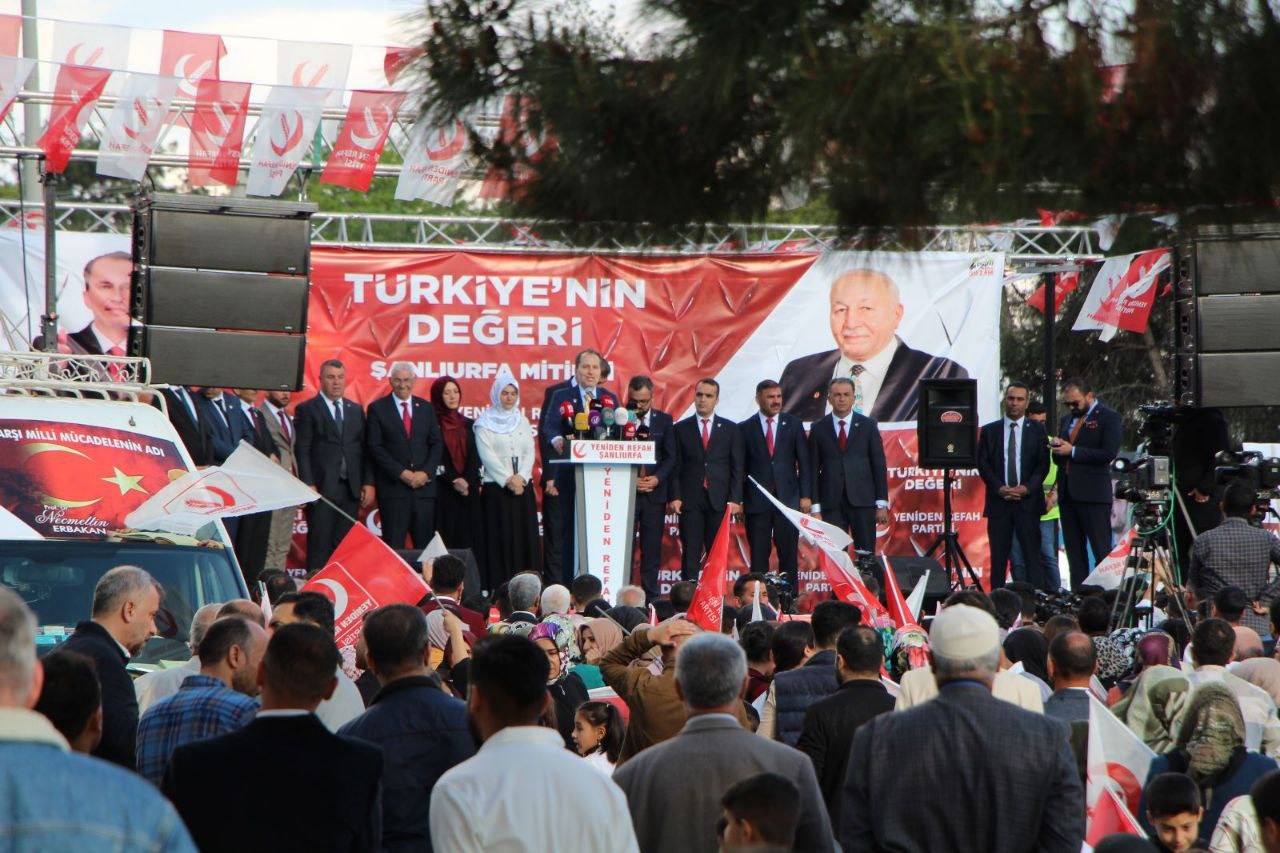 Yeniden Refah Partisi Şanlıurfa Milletvekili Adayı İsmail YAVUZ’dan Genel başkan Sn. Dr. Fatih Erbakan’ın Şanlıurfa’da gerçekleştirdiği miting ile ilgili açıklamalarda bulundu.