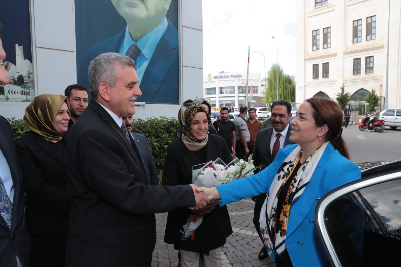 BAKAN YARDIMCISI MADAK’TAN BAŞKAN BEYAZGÜL’E ZİYARET