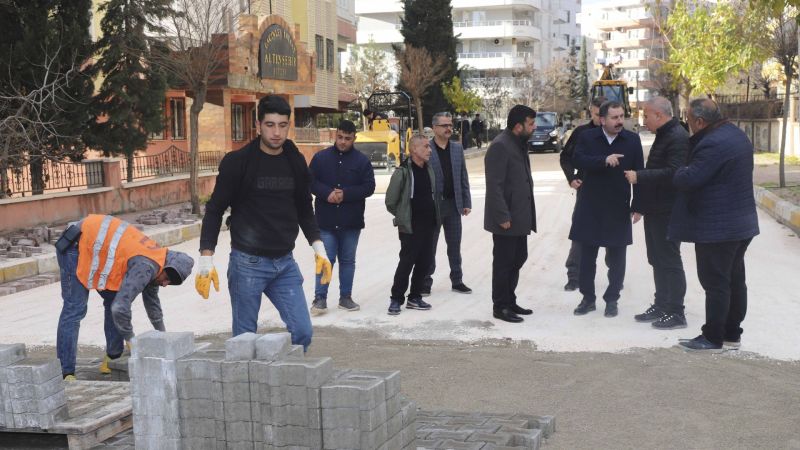 Başkan Baydilli sahada çalışmaları yerinde inceledi