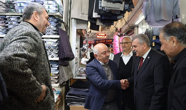 Ak Aday Beyazgül’den Esnaf Ziyareti