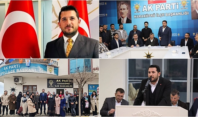 AK Parti Karaköprü İlçe Başkanı Canbek’ten , Berat Kandili mesaj