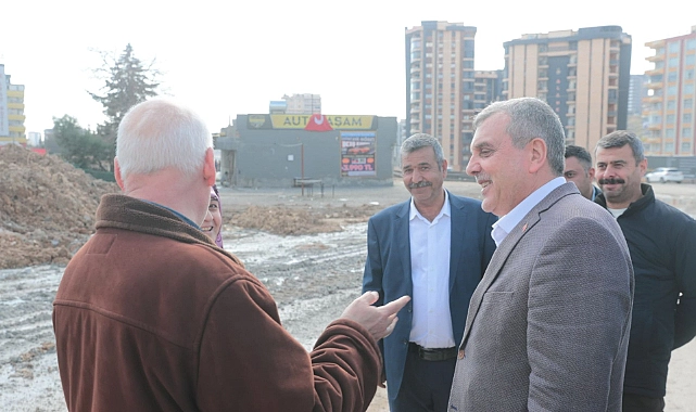 Başkan Beyazgül :”Bizim işimiz hizmet”