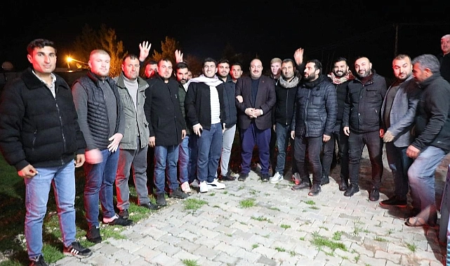 Başkan Ekinci, seçim çalışmalarına hız kesmeden devam ediyor