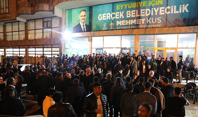 Eyyübiye’de Muhteşem Coşkulu Büro Açılışı