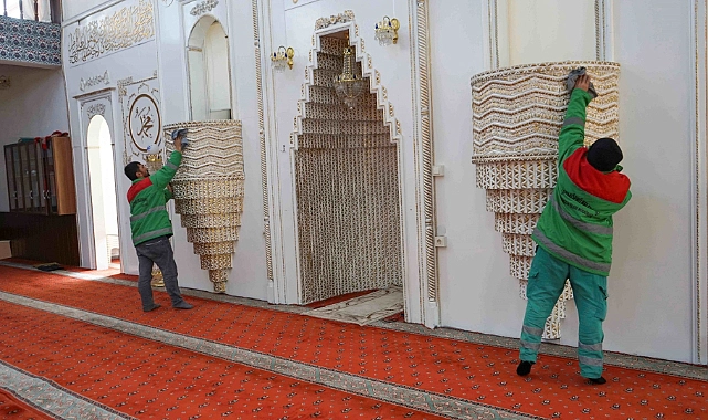 Karaköprü’de İbadethaneler Ramazan Ayına Hazırlanıyor