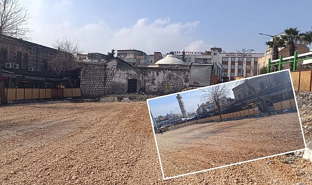 Özdiker Çarşısı yıkıldı! Urfa Çalışma Grubu: Bütüncül bir proje olarak değerlendirilmeli!