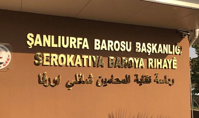 Şanlıurfa Barosu suç duyurusunda bulunacak!