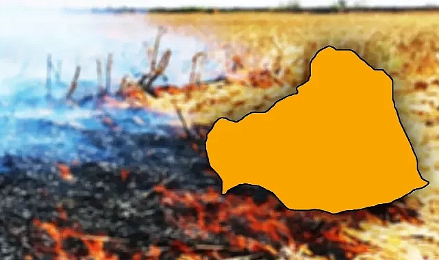 Şanlıurfa’da anız yakanlara büyük cezalar geliyor!