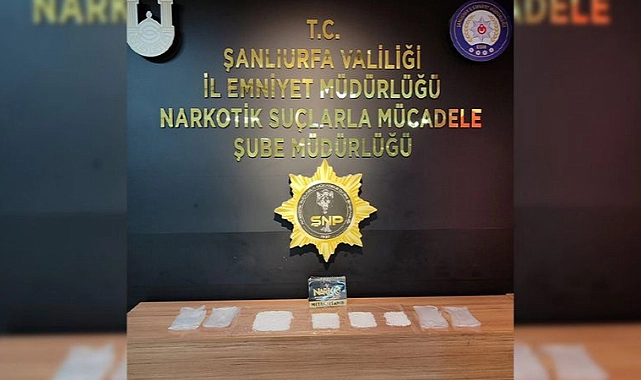 Urfa’da 4 paket halinde ele geçirildi!