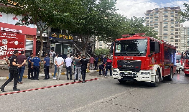 Urfa’daki poligonda korkutan yangın!