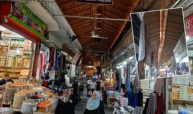 Vantilatörler söküldü! Urfalı esnaf sıcaktan bunaldı!