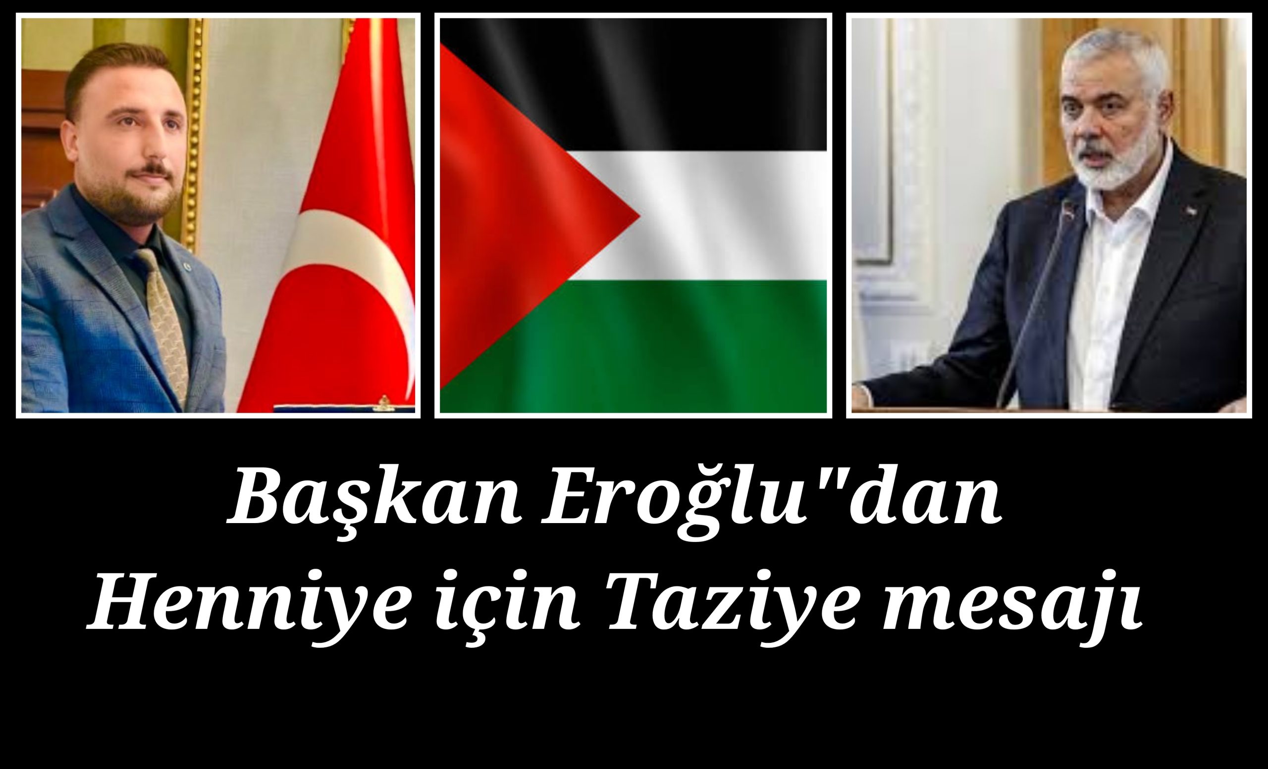 Başkan Ali Eroğlu”dan Henniye için Taziye mesajı