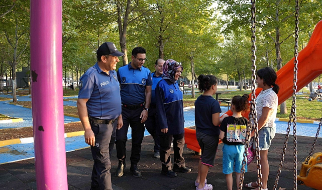 Karaköprü Parkları Güvenlik İçin Denetleniyor