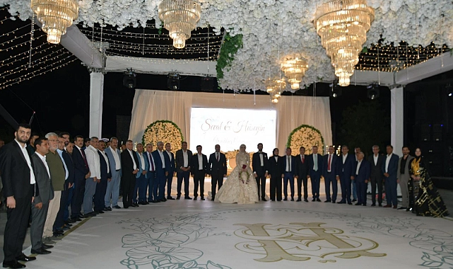 Şanlıurfa’da İş ve Siyaset Dünyasını Buluşturan Düğün