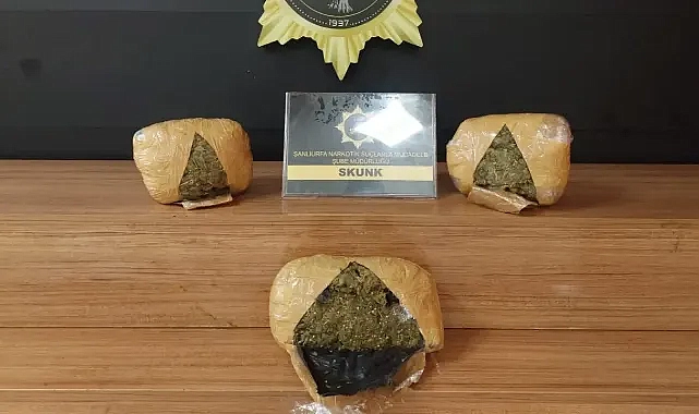 Şanlıurfa’da uyuşturucu operasyonu! 3 gözaltı!