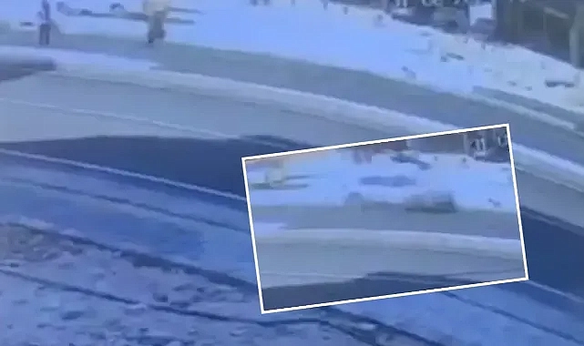 Şanlıurfa’da yolun karşısına geçmeye çalıştı! Otomobil çarptı!