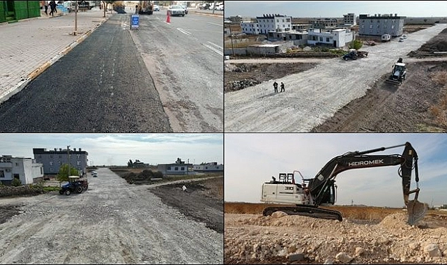Büyükşehir’den Harran Ve Birecik’te Üst Yapı Çalışmaları