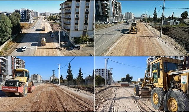 Büyükşehir Şehir Yolu Caddesini Genişleterek 30 Metreye Çıkarıyor