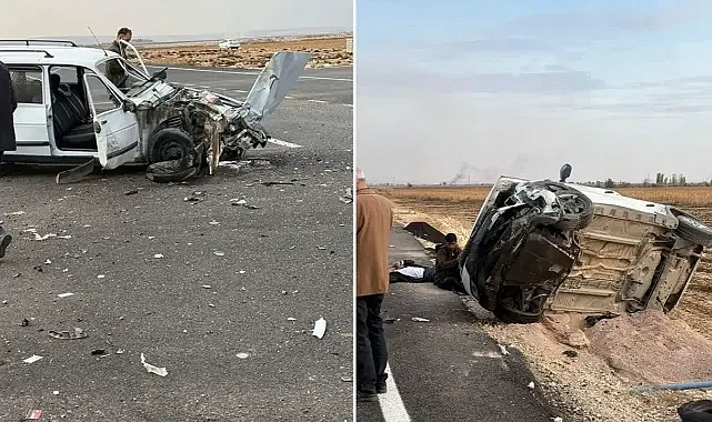 Urfa’da feci kaza! Çok sayıda yaralı var!