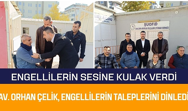 Başkan Orhan Çelik, Omurilik Felçlileri ile Buluştu