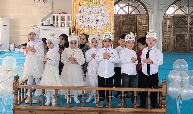 Viranşehirli Minik Öğrenciler Kur’an’a Geçti