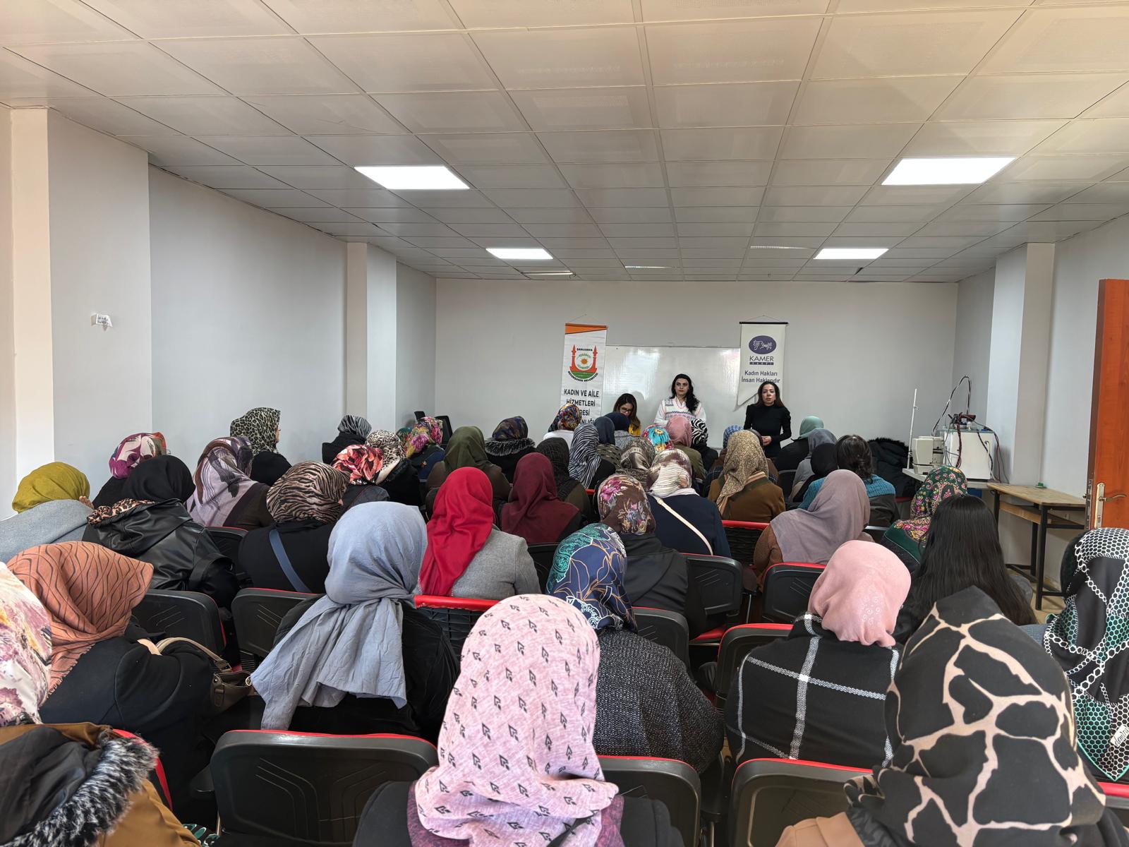 ŞANLIURFA BÜYÜKŞEHİR BELEDİYESİ, KADINLARIN HAYATINA DEĞER KATMAYA DEVAM EDİYOR