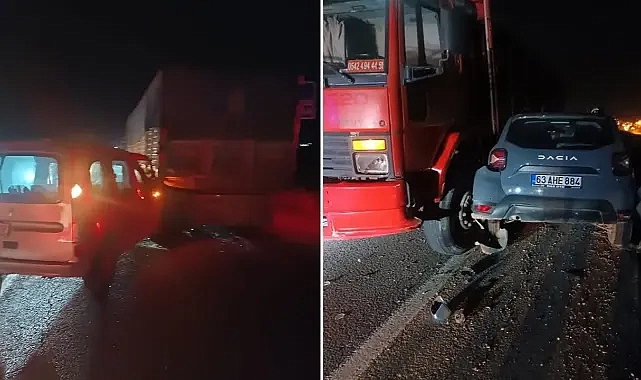 Şanlıurfa-Gaziantep yolunda kaza! Bariyer arasına sıkıştı!