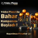 Yıldız Plaza’da %50 Net Bahar İndirimi