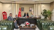 Halil Aslan’dan Şanlıurfa Büyükşehir Belediye Başkanı Mehmet Kasım Gülpınar’a Ziyaret