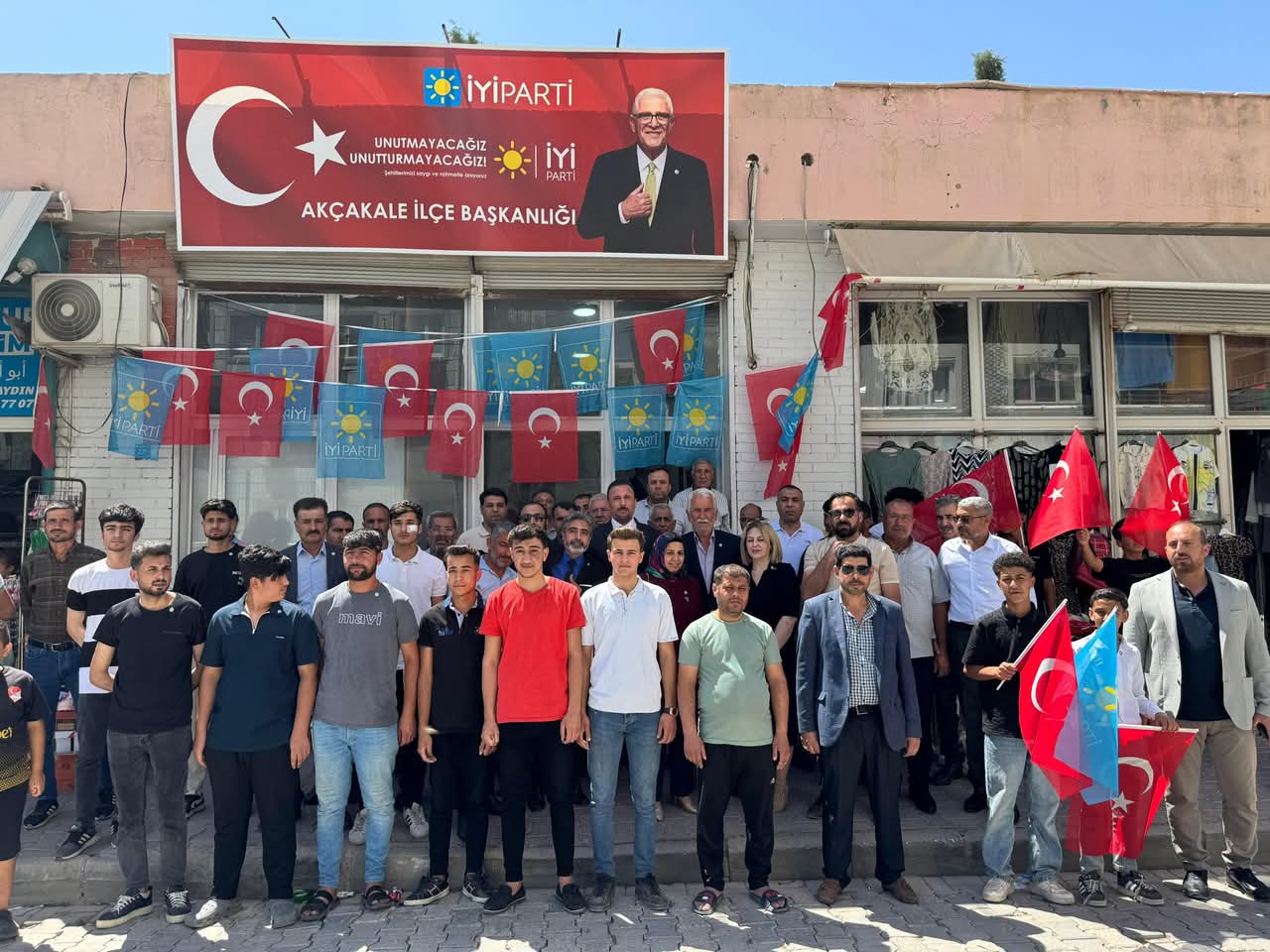 İYİ Parti Akçakale İlçe Başkanlığı Görkemli Bir Törenle Açıldı