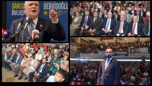 Genel Başkan Müsavat Dervişoğluna Karaköprü İlçe Başkanı Süleyman Güneş’ten Teşkilat ve Akraba Desteği