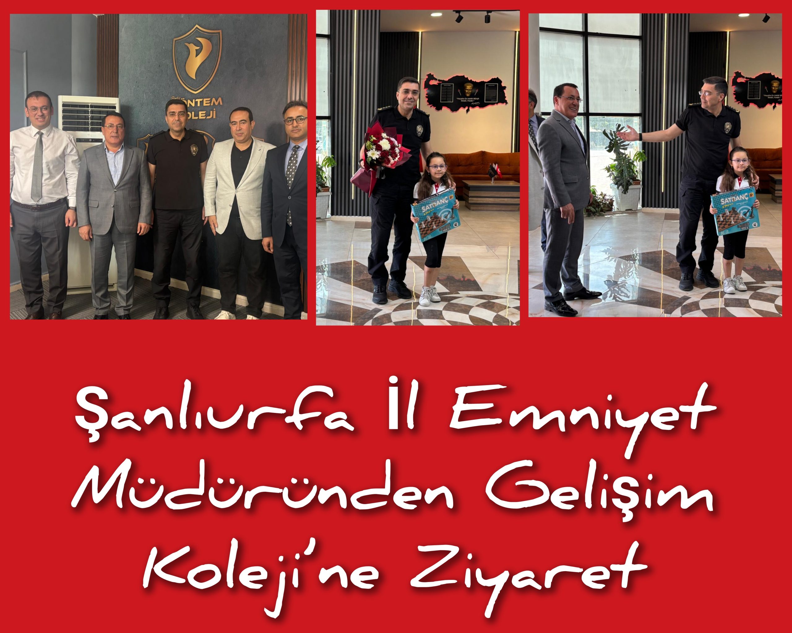 Şanlıurfa İl Emniyet Müdüründen Gelişim Koleji’ne Ziyaret
