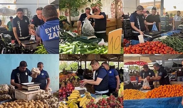 Eyyübiye’de Zabıta Denetimleri Aralıksız Devam Ediyor