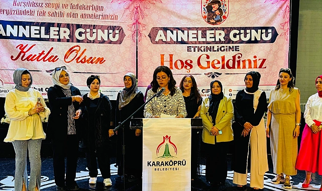 Karaköprü Belediyesi Anneleri Unutmadı