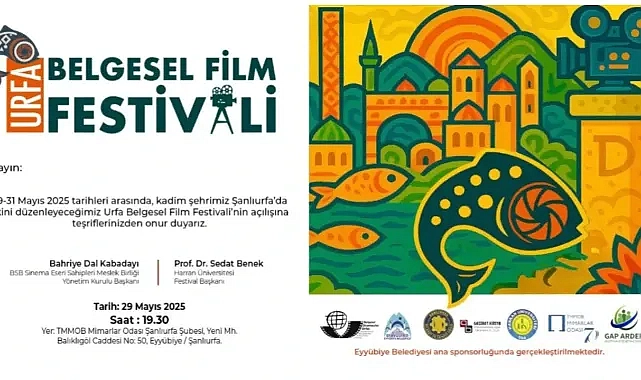 Urfa’da Belgesel Film Festivali Başlıyor