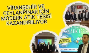 Viranşehir Ve Ceylanpınar İçin Modern Atık Tesisi Kazandırılıyor