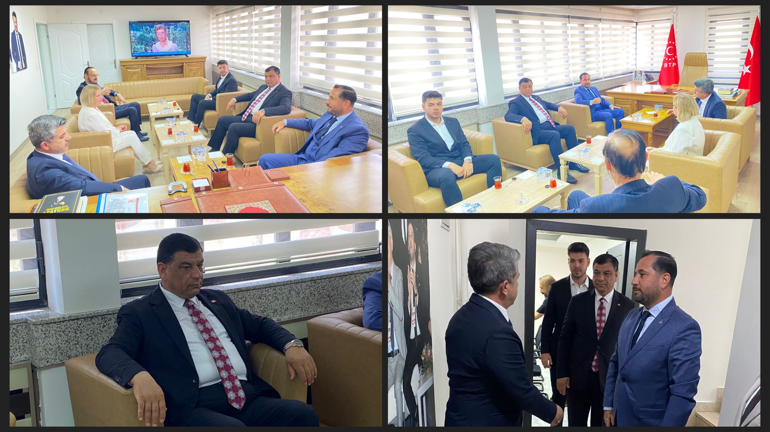 Anavatan Partisi Heyetinden Bağımsız Türkiye Partisi Genel Başkanlığı’na Bayram Ziyareti