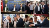 İL BAŞKANI GÜNBEGİ, HİLVAN VE SİVEREK İLÇELERİNİ ZIYARET ETTİ