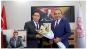 Hürriyetçi Sağlık Sen Şanlıurfa İl Başkanı İbrahim Gündoğdu’dan Şanlıurfa İl Sağlık Müdürü Dr.Öğr.Üyesi Erhan Berk’e Tebrik Mesajı