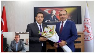 Hürriyetçi Sağlık Sen Şanlıurfa İl Başkanı İbrahim Gündoğdu’dan Şanlıurfa İl Sağlık Müdürü Dr.Öğr.Üyesi Erhan Berk’e Tebrik Mesajı