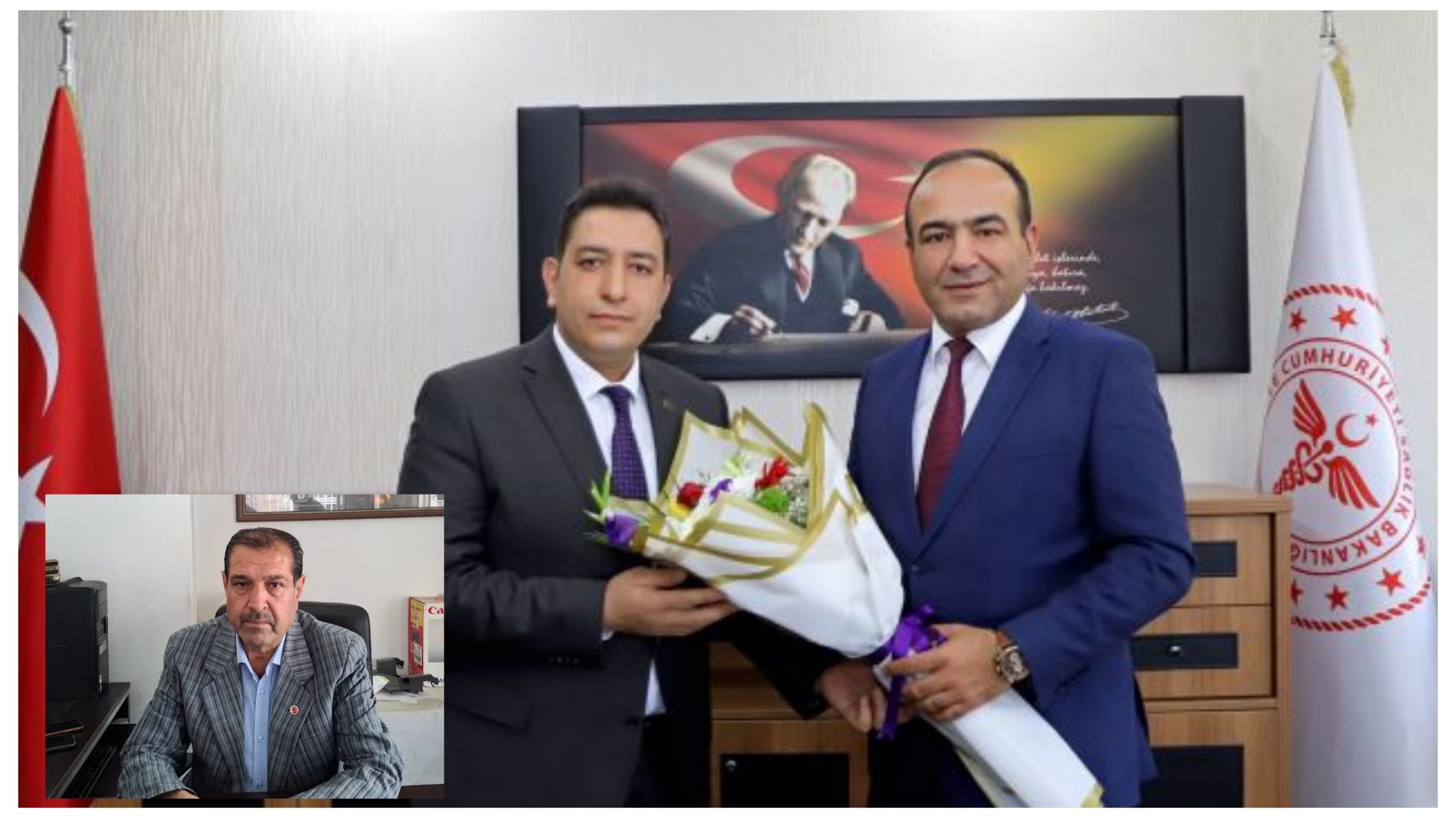 Hürriyetçi Sağlık Sen Şanlıurfa İl Başkanı İbrahim Gündoğdu’dan Şanlıurfa İl Sağlık Müdürü Dr.Öğr.Üyesi Erhan Berk’e Tebrik Mesajı