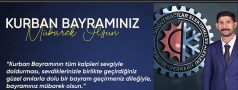 Şanlıurfa Isıtmacılar Dernek Başkanı Ramazan Kaya’dan Kurban Bayramı Mesajı