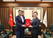 Anavatan Partisi Teşkilat Başkan Yardımcısı Halil Aslan’dan Kaymakam Dr. Muhammed Serkan Şahin’e Ziyaret