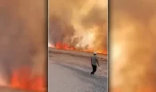 Alev alev yandı! Urfa’da korku dolu anlar!