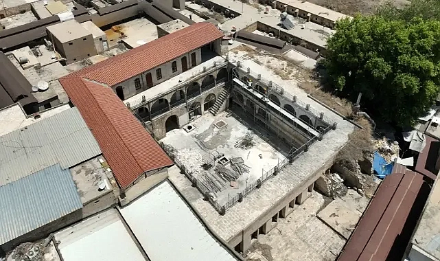 Atıl durumdaydı! Urfa’daki Barutçu Hanı yeniden hayat buluyor